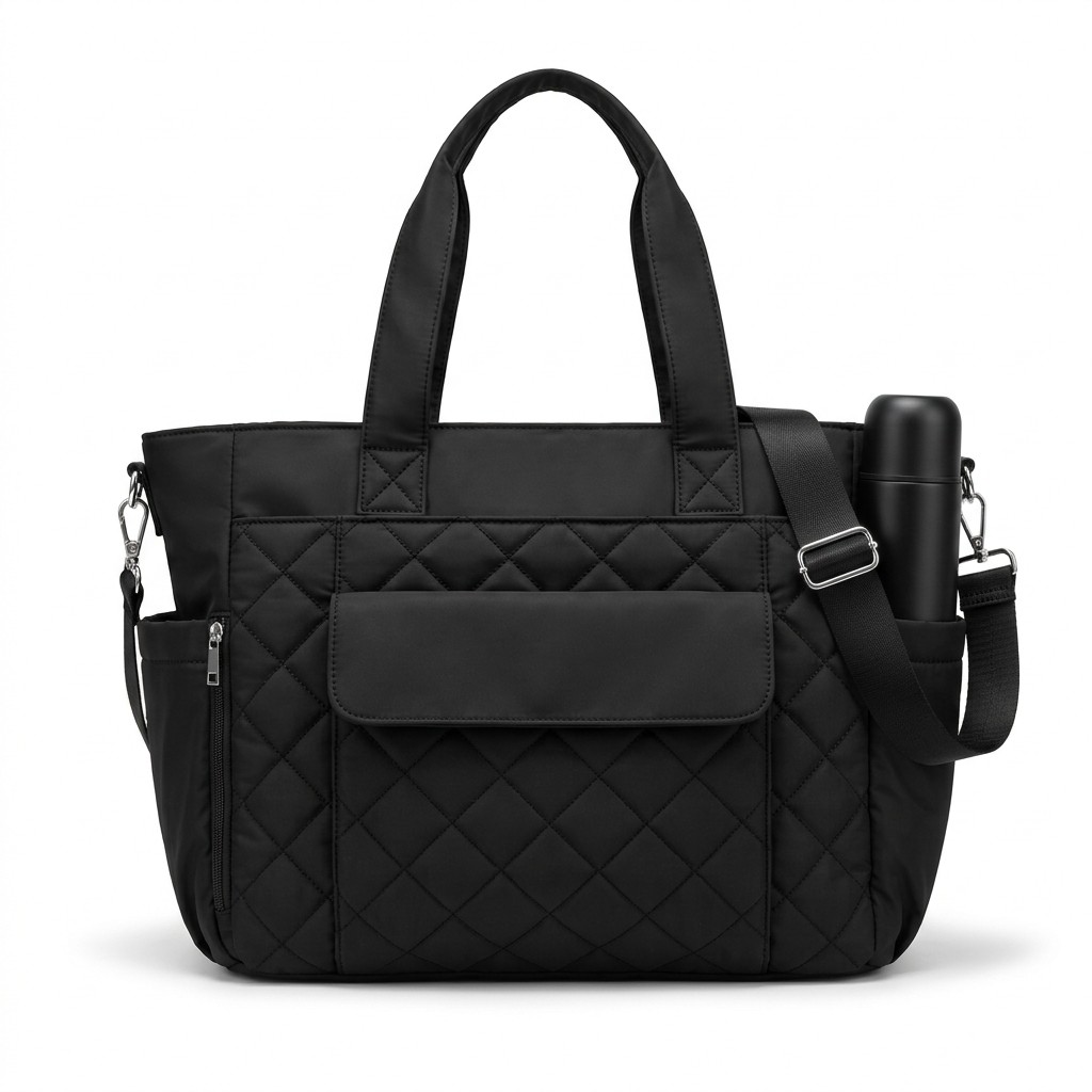 Diaper Bag Quilted Nylon For Baby Travel B2B