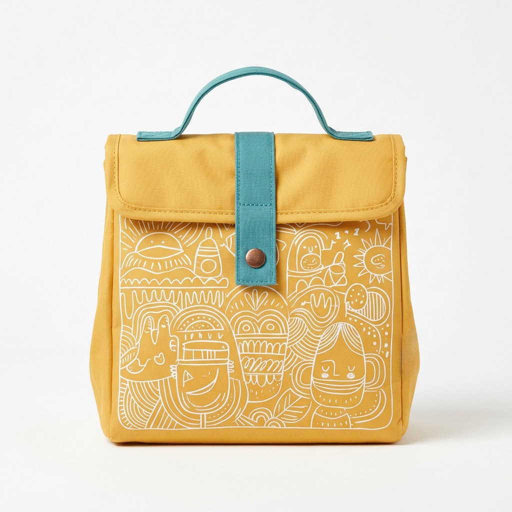 Lunch Bag Canvas Insulated For Picnic Office B2B