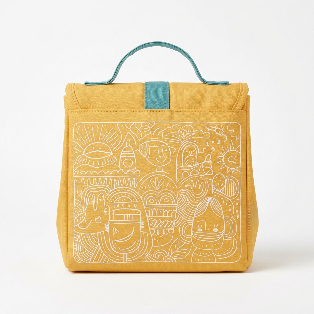 Lunch Bag Canvas Insulated For Picnic Office B2B
