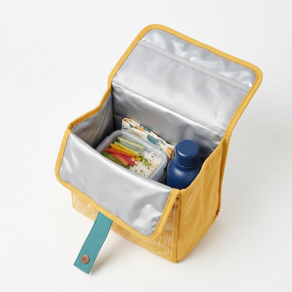 Lunch Bag Canvas Insulated For Picnic Office B2B