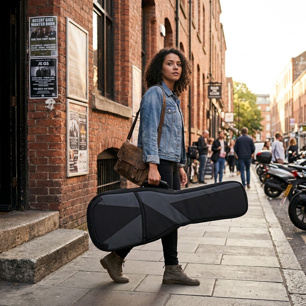 Instrument Bag Padded Waterproof For Electric Guitar B2B