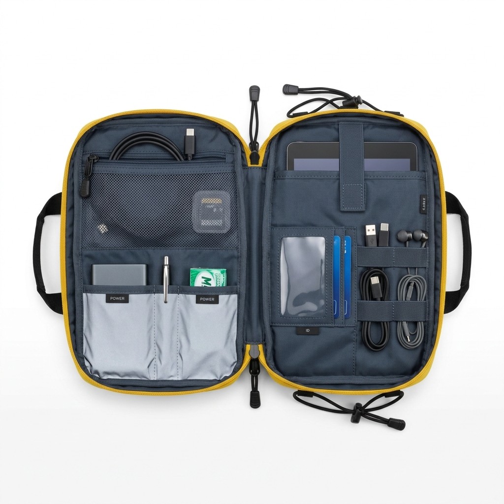 Organizer Bag Nylon Waterproof For Travel Tech B2B