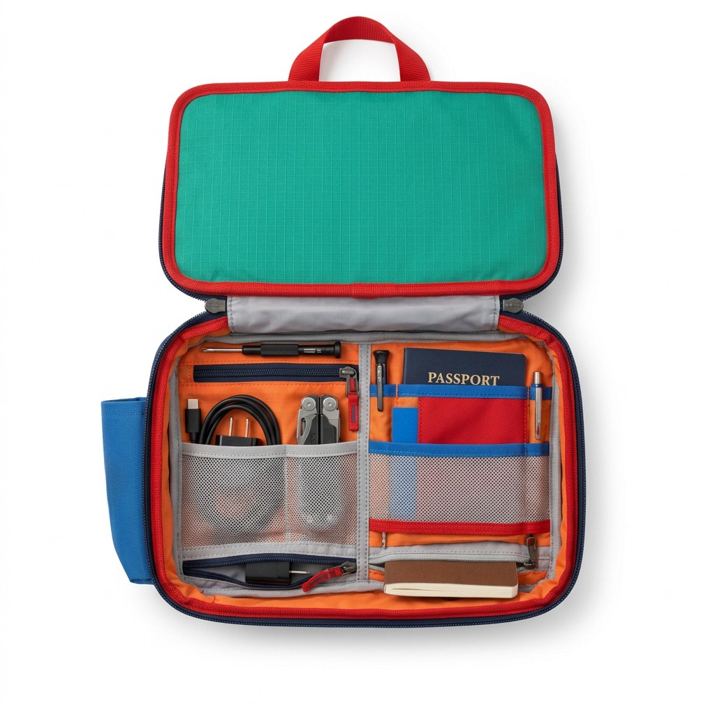 Organizer Bag Nylon Multi-Functional For Travel Tech B2B