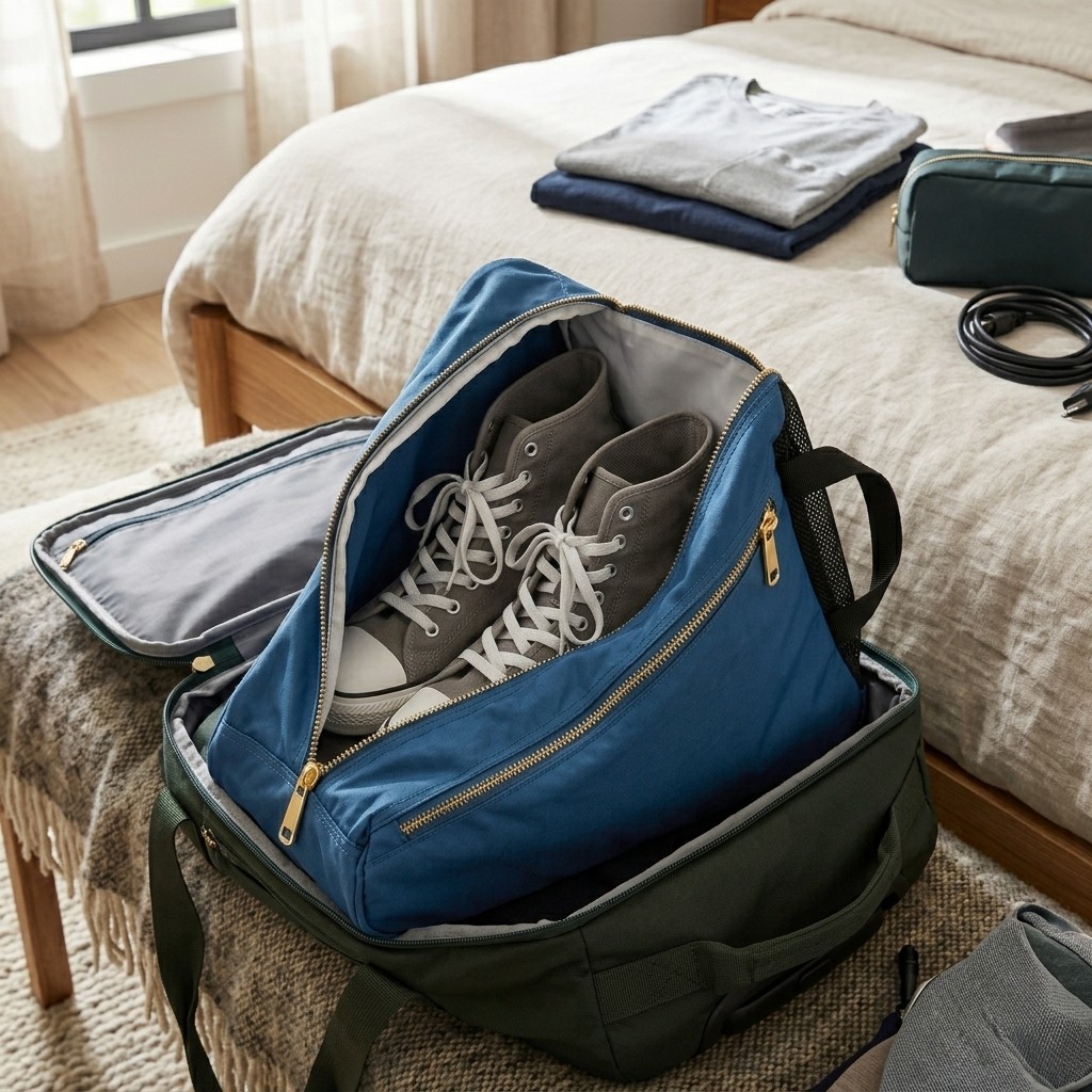 Shoe Bag Oxford Waterproof For Travel Sports B2B