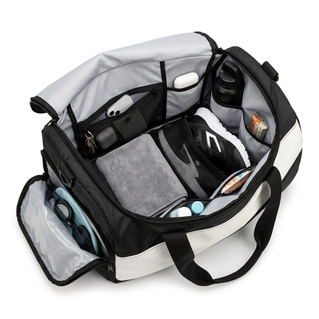 Gym Bag Waterproof Oxford For Sports Fitness B2B