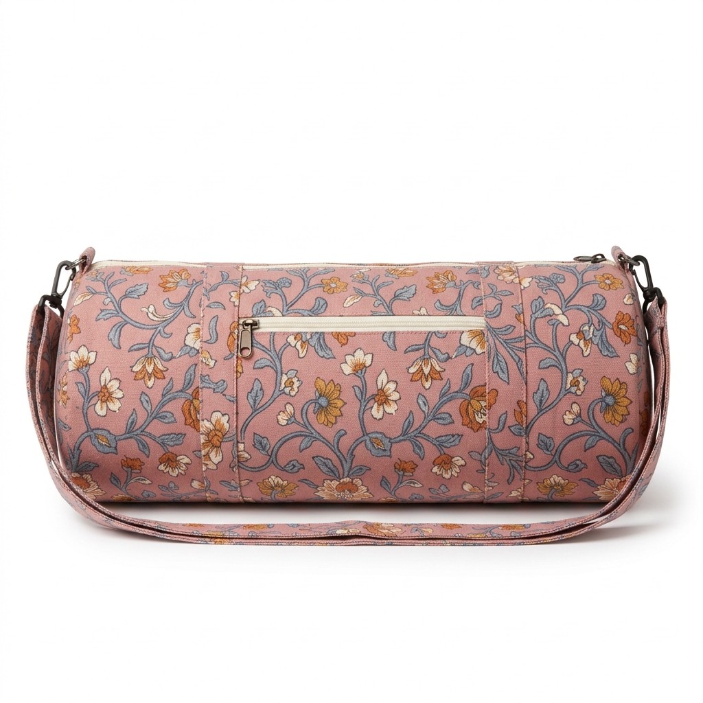 Yoga Bag Floral Canvas For Women Fitness B2B