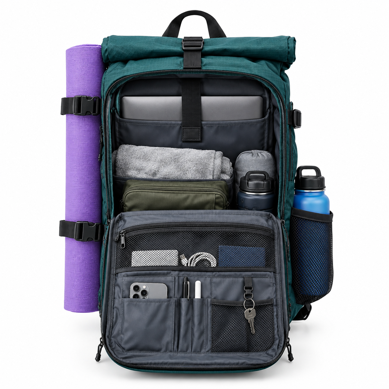 Yoga Bag Ripstop Waterproof For Outdoor Fitness B2B