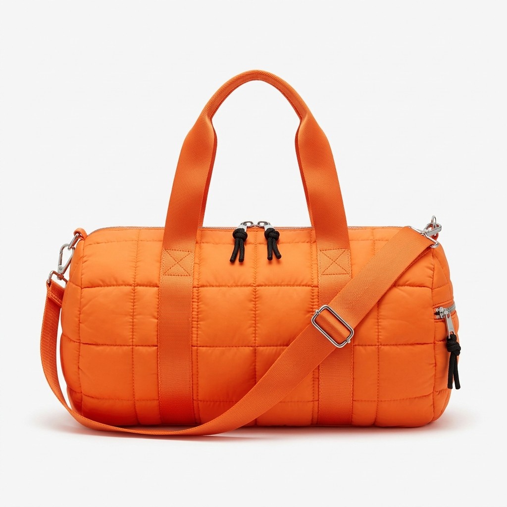 Training Bag Quilted Nylon For Fitness Women B2B