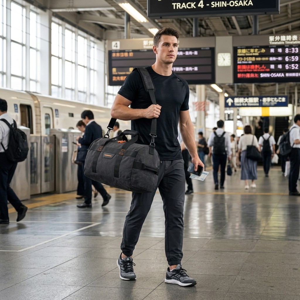 Sports Bag Canvas Heavy-Duty For Gym Travel B2B