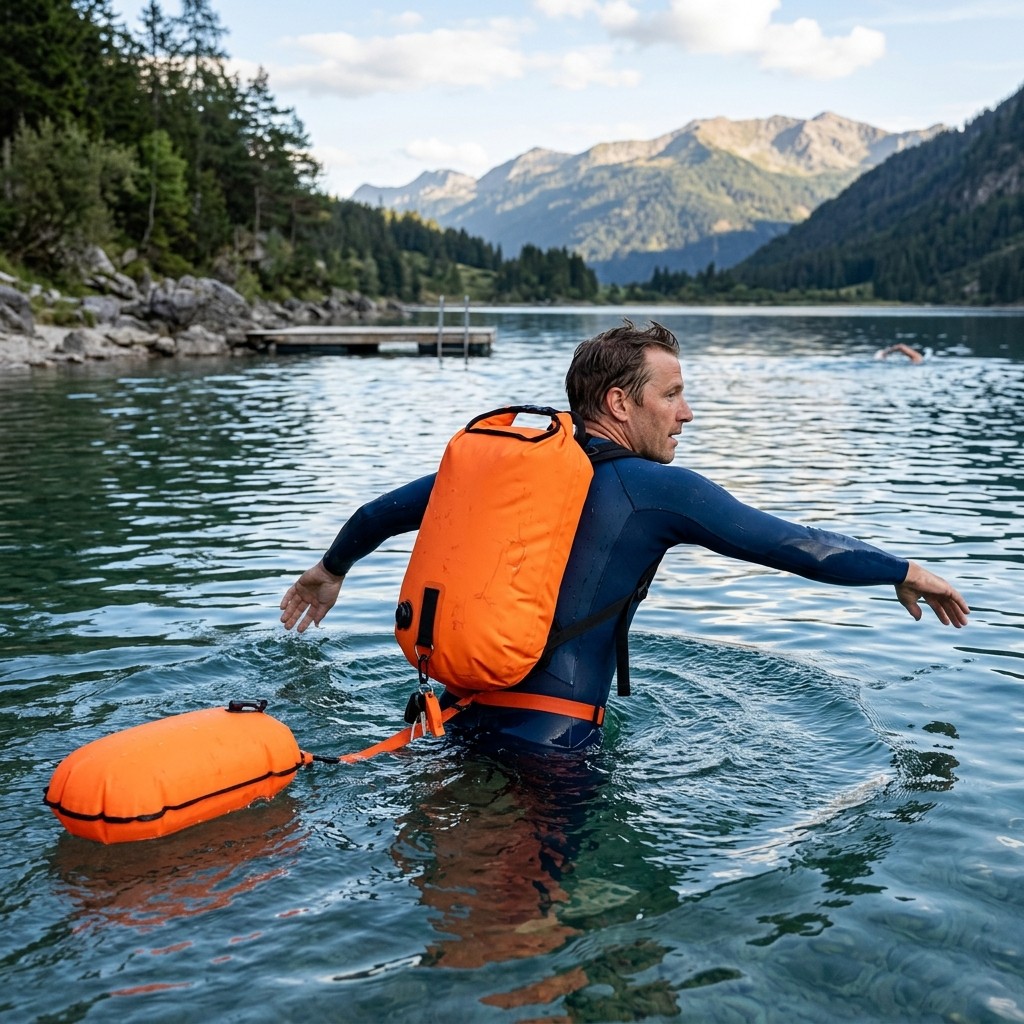 Swimming Bag Waterproof PVC For Open Water Swimmers B2B
