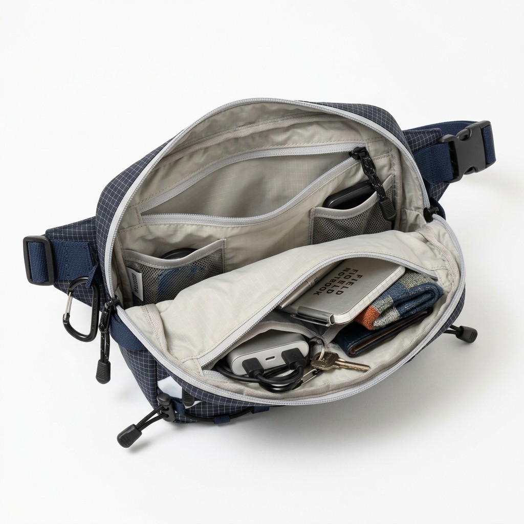 Waist Bag Ripstop Waterproof For Hiking Outdoor B2B