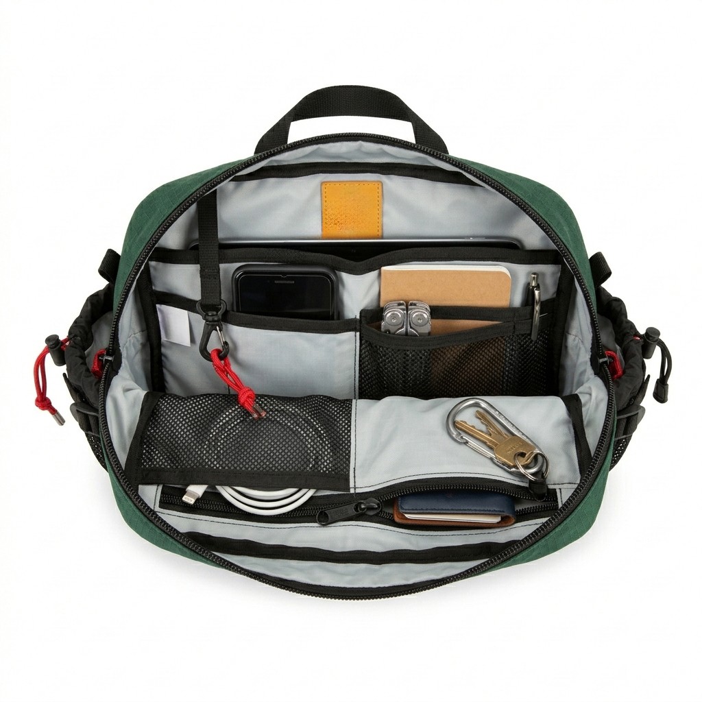 Waist Bag Ripstop Waterproof For Hiking Outdoor B2B