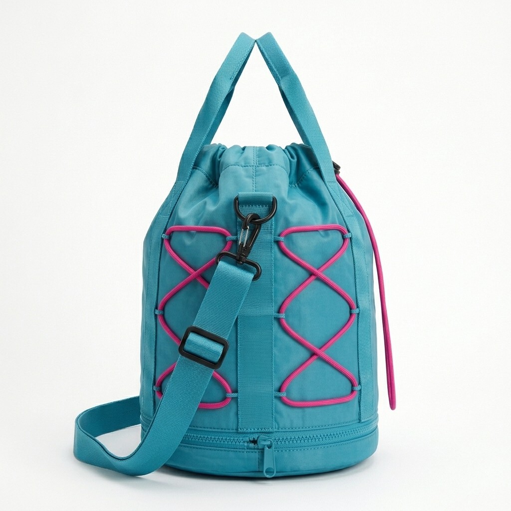 Drawstring Bag Nylon Waterproof For Women Athleisure B2B