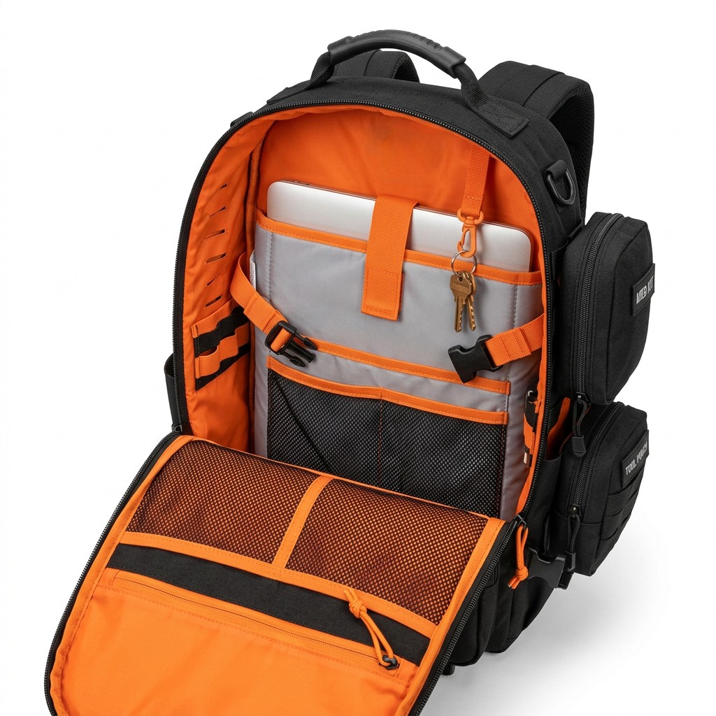 Outdoor Backpack Waterproof Nylon For Hiking Men B2B