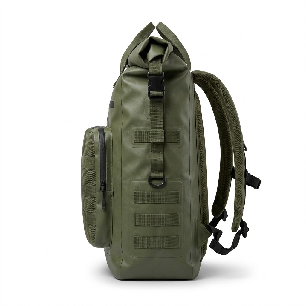 Tactical Backpack Waterproof PVC For Hiking Men B2B