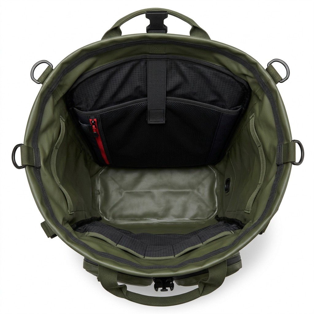 Tactical Backpack Waterproof PVC For Hiking Men B2B