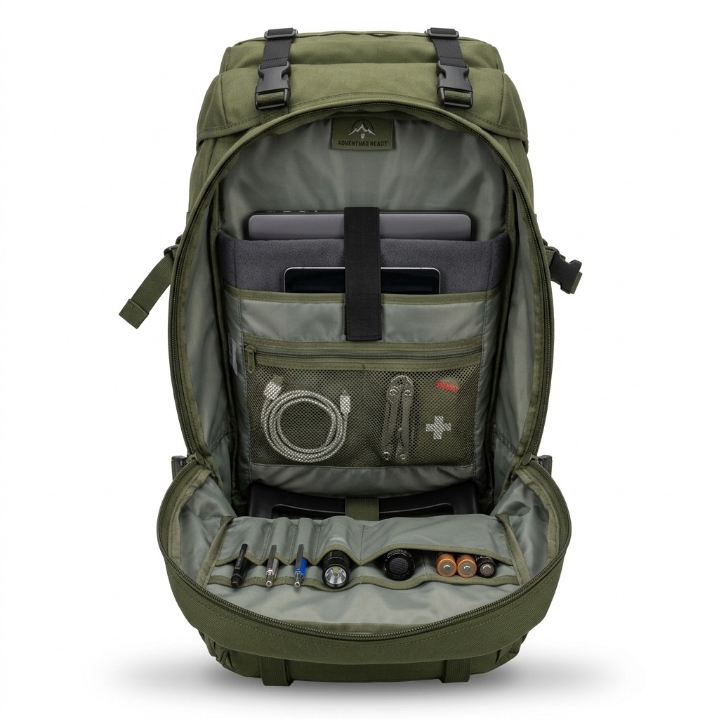 Tactical Backpack Waterproof Nylon For Hiking Men B2B