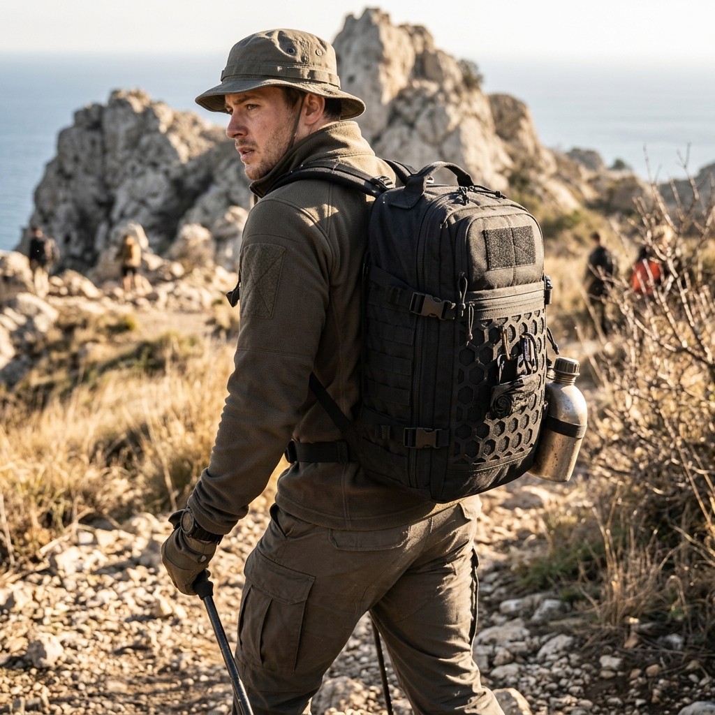 Tactical Backpack Waterproof Nylon For Outdoor Hiking B2B