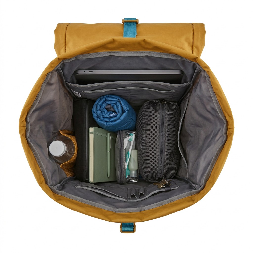 Hiking Bag Waterproof Nylon For Outdoor Travel B2B