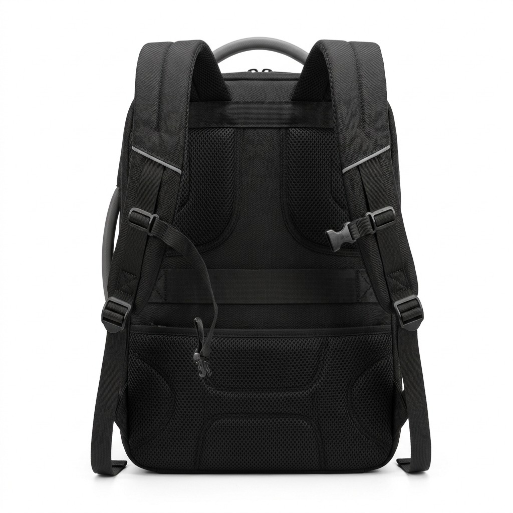 Solar Backpack Waterproof Nylon For Business Travel B2B