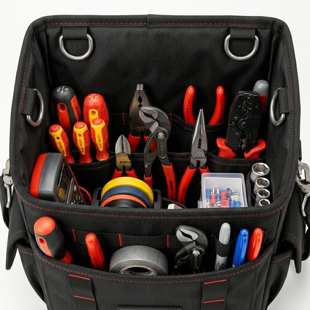 Tool Bag Heavy Duty Oxford For Electrician Contractor B2B