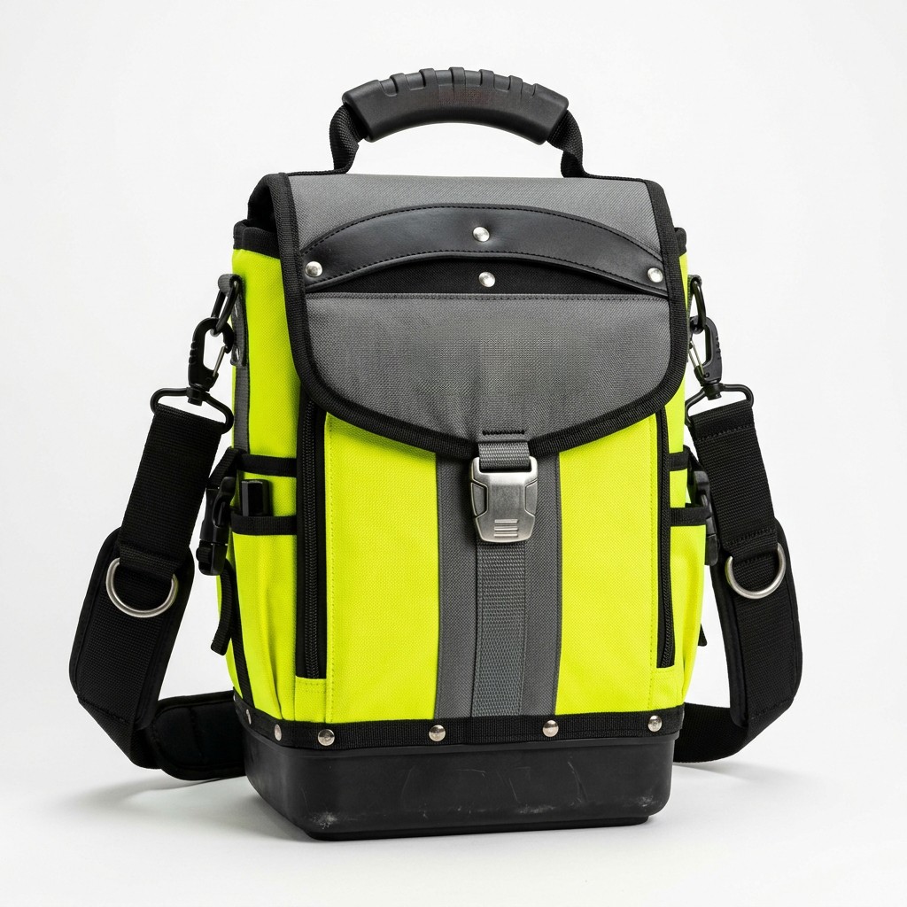 Tool Bag Hi Vis Oxford For Electrician Contractor B2B