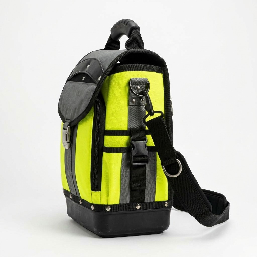 Tool Bag Hi Vis Oxford For Electrician Contractor B2B