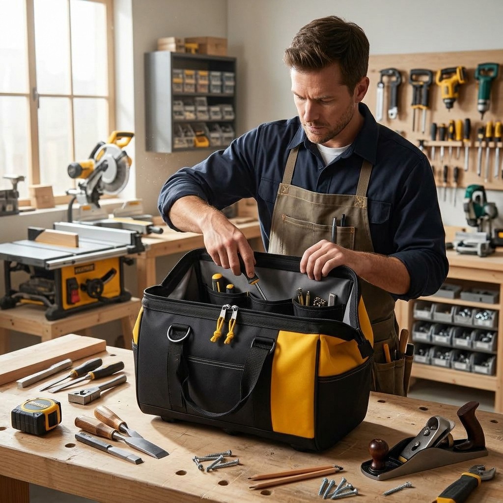 Tool Bag Heavy Duty Oxford For Carpenter Contractor B2B
