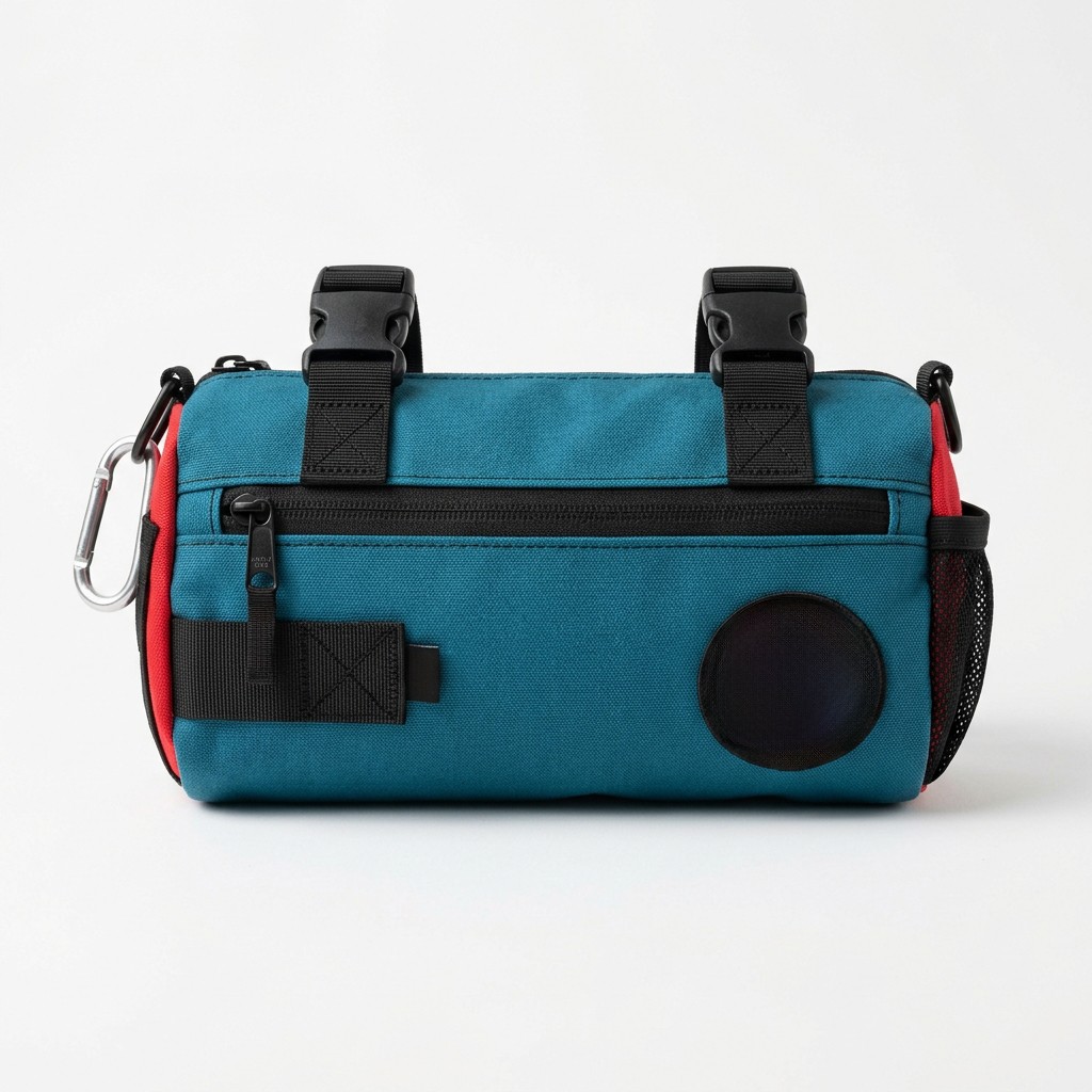 Cycling Bag Colorblock Oxford For Bicycle Commuter B2B
