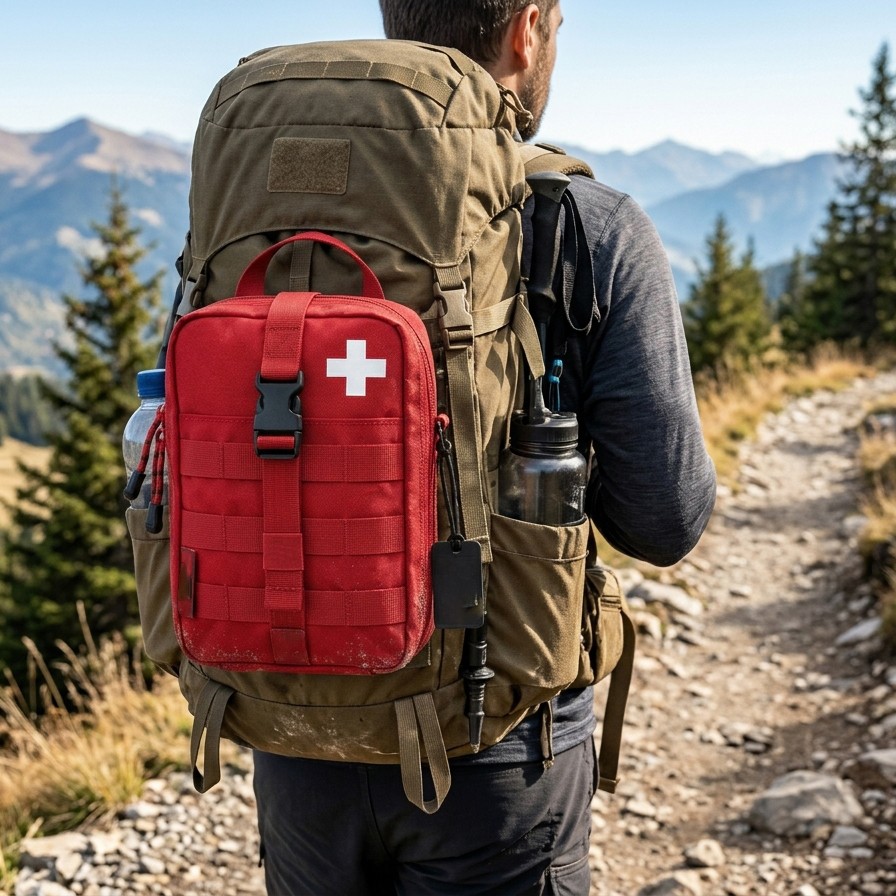 First Aid Kit Bag Tactical Nylon For Outdoor Emergency B2B