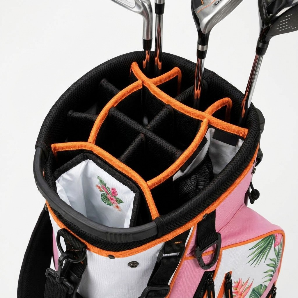 Golf Bag PU Leather For Golf Course Players B2B