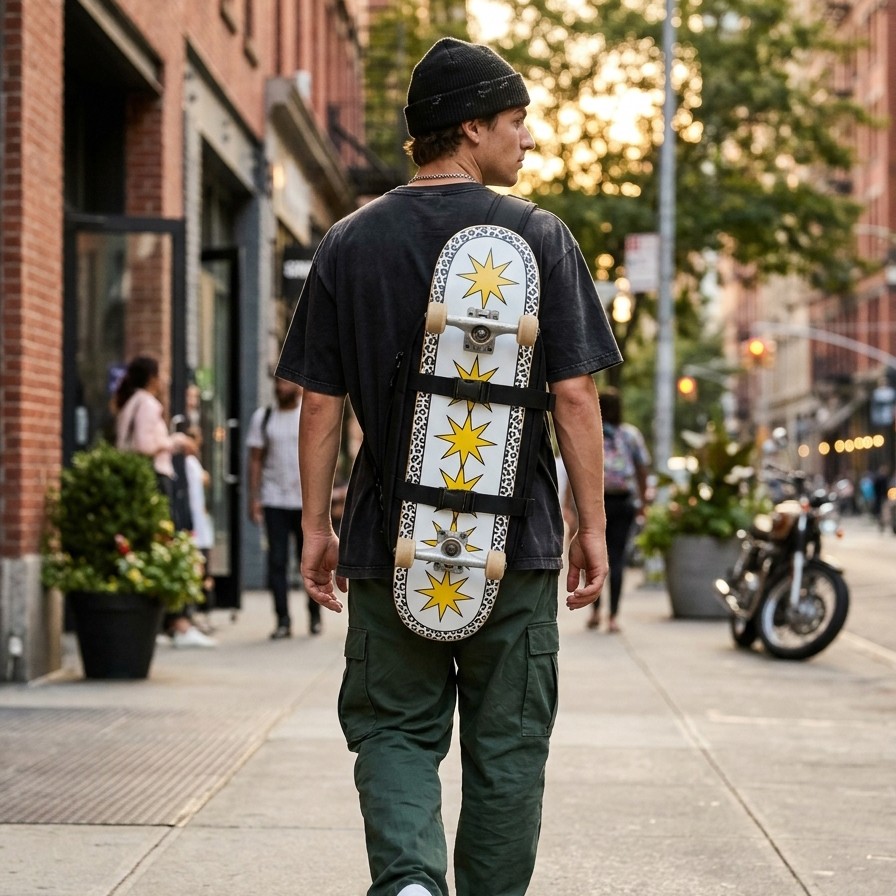 Skateboard Bag Waterproof Nylon For Street Skaters B2B