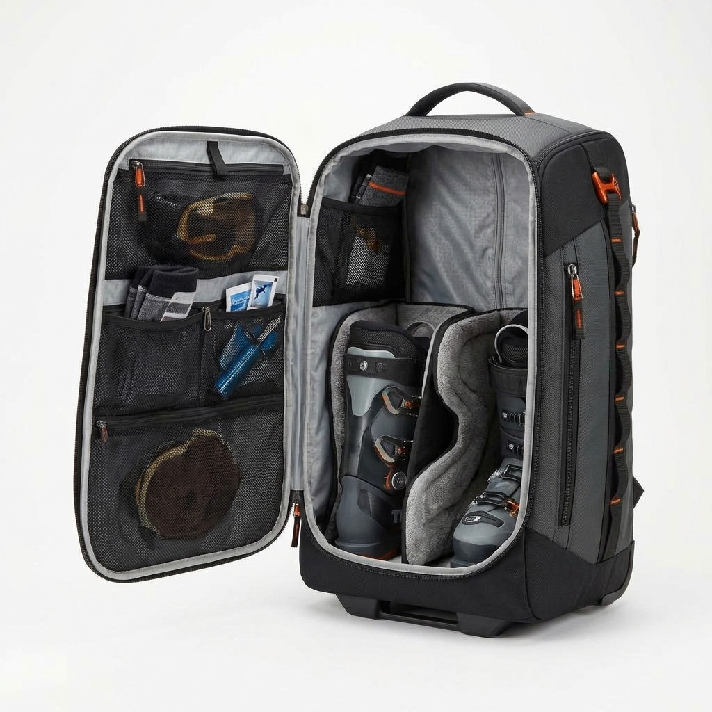 Ski Boot Bag Waterproof Polyester For Winter Skiers B2B